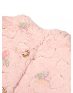 Girls Coat  Rose Pink